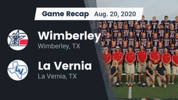 Recap: Wimberley  vs. La Vernia  2020