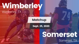 Matchup: Wimberley High vs. Somerset  2020