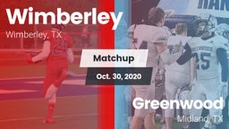 Matchup: Wimberley High vs. Greenwood   2020