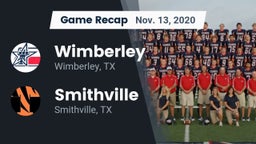 Recap: Wimberley  vs. Smithville  2020