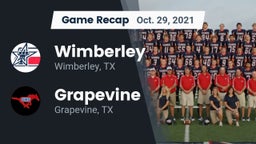 Recap: Wimberley  vs. Grapevine  2021