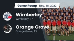 Recap: Wimberley  vs. Orange Grove  2022