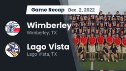 Recap: Wimberley  vs. Lago Vista  2022
