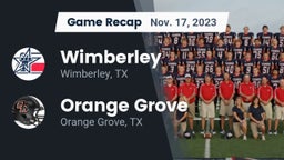Recap: Wimberley  vs. Orange Grove  2023
