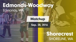 Matchup: Edmonds-Woodway vs. Shorecrest  2016