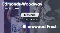 Matchup: Edmonds-Woodway vs. Shorewood Frosh 2016