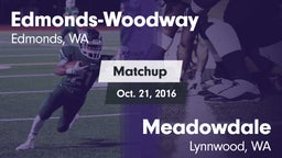 Matchup: Edmonds-Woodway vs. Meadowdale  2016