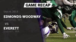 Recap: Edmonds-Woodway  vs. Everett  2013