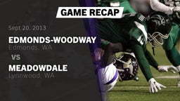 Recap: Edmonds-Woodway  vs. Meadowdale  2013