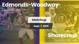 Matchup: Edmonds-Woodway vs. Shorecrest  2018