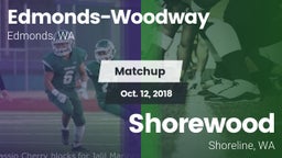 Matchup: Edmonds-Woodway vs. Shorewood  2018
