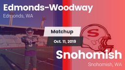 Matchup: Edmonds-Woodway vs. Snohomish  2019