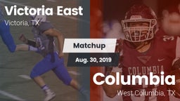 Matchup: Victoria East High vs. Columbia  2019