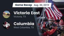 Recap: Victoria East  vs. Columbia  2019