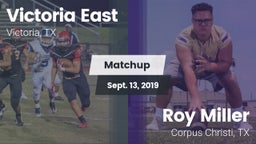 Matchup: Victoria East High vs. Roy Miller  2019