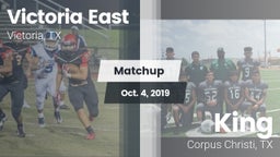 Matchup: Victoria East High vs. King  2019