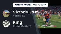 Recap: Victoria East  vs. King  2019