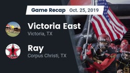 Recap: Victoria East  vs. Ray  2019