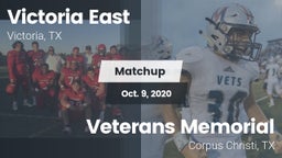 Matchup: Victoria East High vs. Veterans Memorial  2020