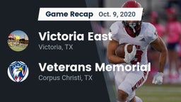 Recap: Victoria East  vs. Veterans Memorial  2020