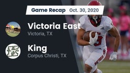 Recap: Victoria East  vs. King  2020