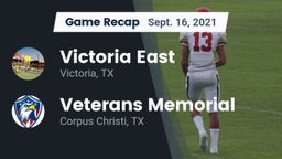 Recap: Victoria East  vs. Veterans Memorial  2021