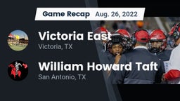 Recap: Victoria East  vs. William Howard Taft  2022