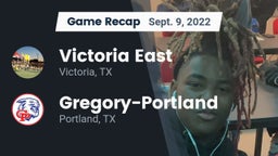 Recap: Victoria East  vs. Gregory-Portland  2022