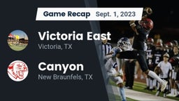 Recap: Victoria East  vs. Canyon  2023