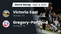 Recap: Victoria East  vs. Gregory-Portland  2023