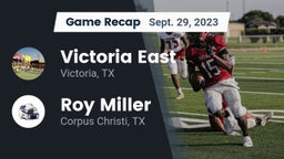 Recap: Victoria East  vs. Roy Miller  2023