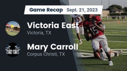 Recap: Victoria East  vs. Mary Carroll  2023