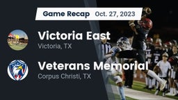 Recap: Victoria East  vs. Veterans Memorial  2023