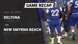 Recap: Deltona  vs. New Smyrna Beach  2016