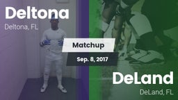 Matchup: Deltona  vs. DeLand  2017