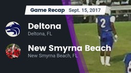 Recap: Deltona  vs. New Smyrna Beach  2017