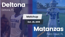 Matchup: Deltona  vs. Matanzas  2018
