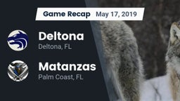 Recap: Deltona  vs. Matanzas  2019