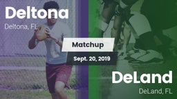 Matchup: Deltona  vs. DeLand  2019