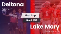 Matchup: Deltona  vs. Lake Mary  2019