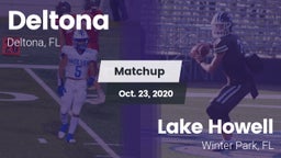 Matchup: Deltona  vs. Lake Howell  2020