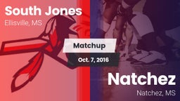 Matchup: South Jones High vs. Natchez  2016