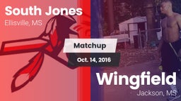 Matchup: South Jones High vs. Wingfield  2016