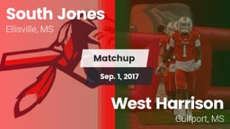 Matchup: South Jones High vs. West Harrison  2017
