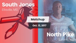 Matchup: South Jones High vs. North Pike  2017
