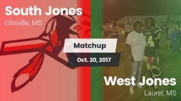 Matchup: South Jones High vs. West Jones  2017