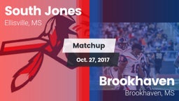 Matchup: South Jones High vs. Brookhaven  2017