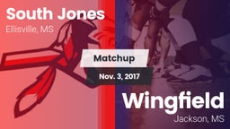 Matchup: South Jones High vs. Wingfield  2017