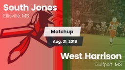 Matchup: South Jones High vs. West Harrison  2018
