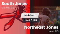 Matchup: South Jones High vs. Northeast Jones  2018